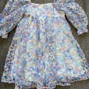 Storia Floral Pastel womens Dress with flowers